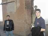 Jason And John At Bell Tower Of La Alhambra 2